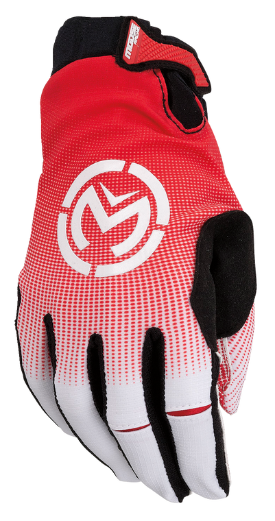 Moose Racing - SX1 Gloves - Red/White - XL - SX1 Gloves - 3330-7324