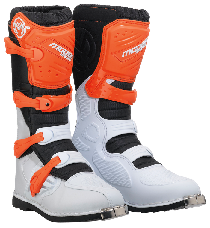 Moose Racing - Qualifier Boots - Orange - Size 8 - Qualifier Boots - 3410-2618