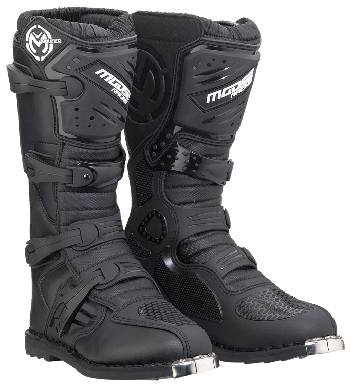 Moose Racing - Qualifier Boots - Black - ATV Sole - Size 11 - Qualifier Boots - 3410-2630