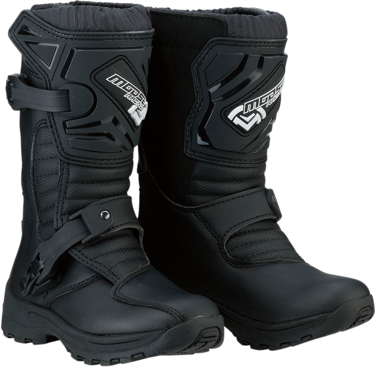 Moose Racing - M1.3 Boots - Black - Size 10 - M1.3 Child MX Boots - 3411-0465