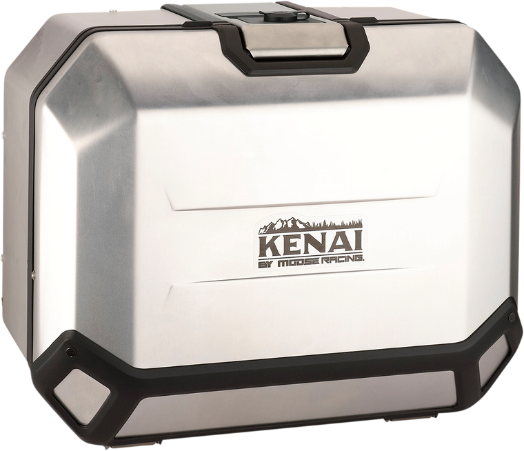 Moose Racing - Kenai Case - 47 liter - Left - Silver - Kenai Case - D0TR47100LKM