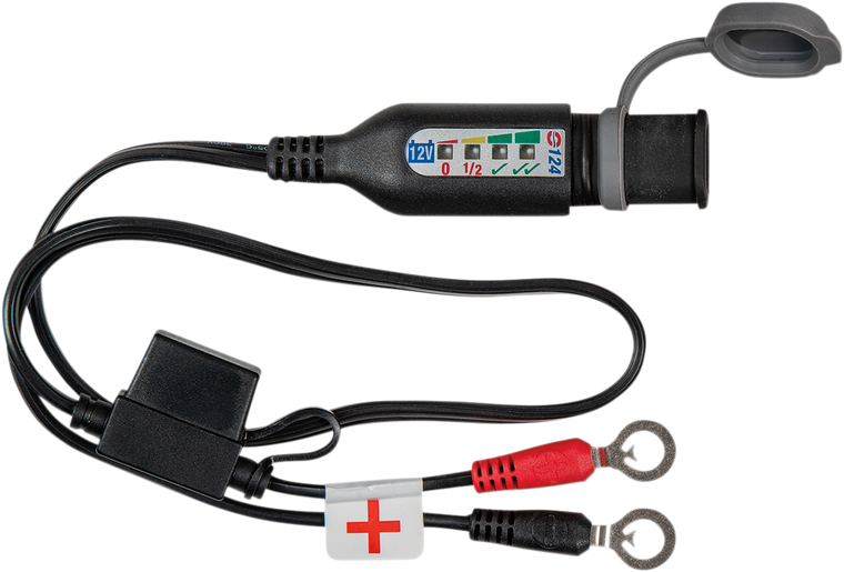 Moose Racing - Battery Monitor Lead - Lead/Acid - Charger Monitor Cord - O-124M