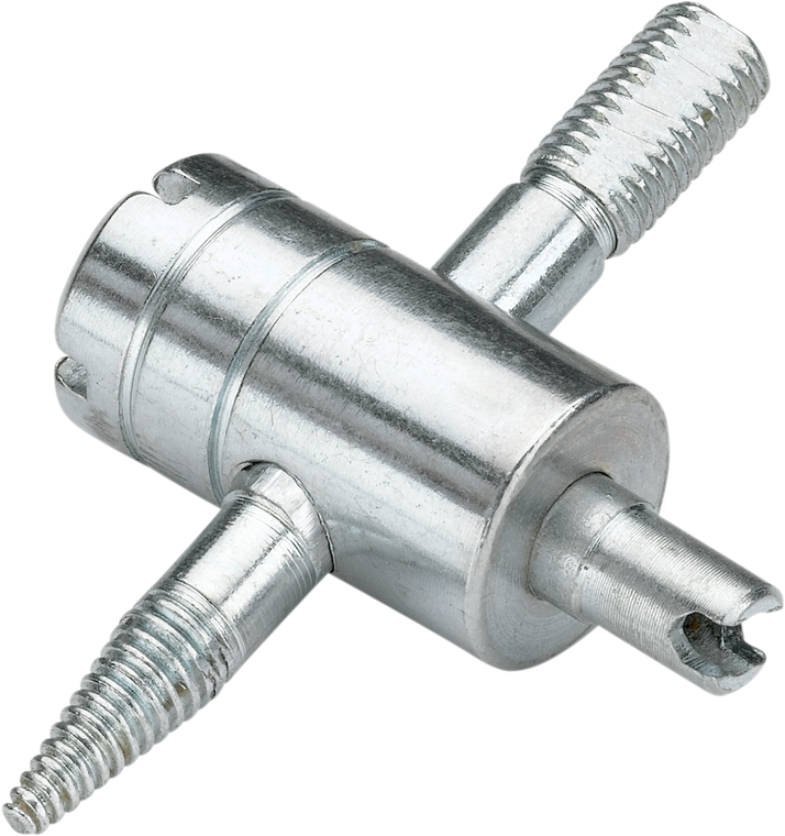 Moose Racing - Valve Core Tool - 4-Way - 4-Way Tire Valve Repair Tool - 041-0067