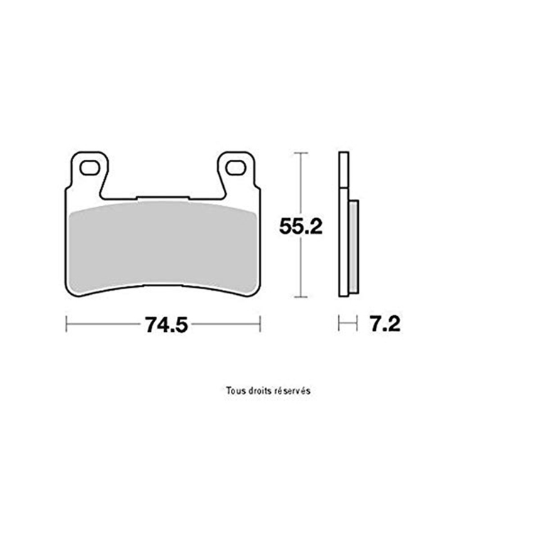 Vesrah - Vesrah Brake Pads (vd-166rjl) - VD-166RJL