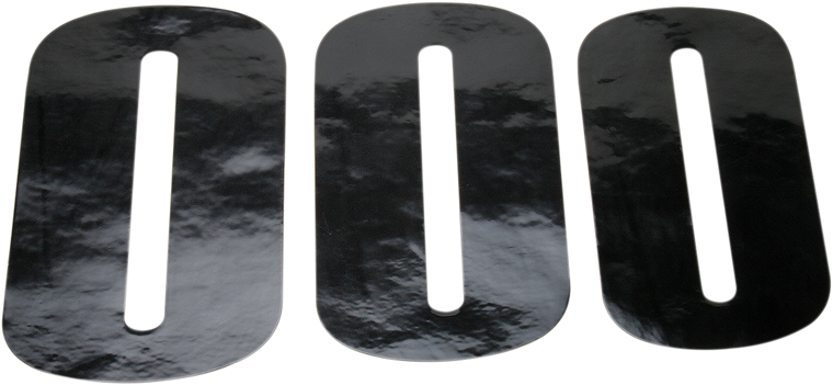 Moose Racing - Race Number 0 - Black - 4.5" - Vinyl Race Numbers - 80010