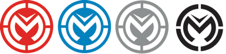 Moose Racing - Decal - Moose Icon - 4 Pack - Moose Decal - 4320-2532