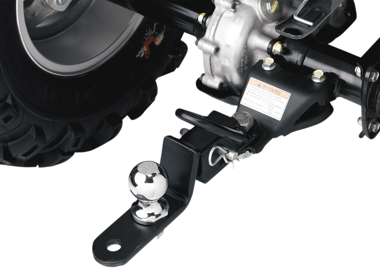 Moose Utility - 3-Way Hitch - 1-1/4" Receiver - Three-Way ATV Receiver Hitch - 4504-0103