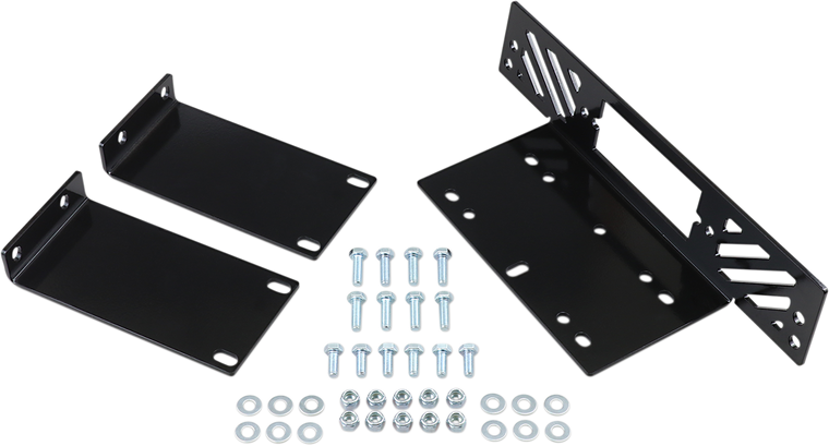 Moose Utility - UTV Winch Mount - Polaris - RM4 UTV Winch Mount - 1618PF