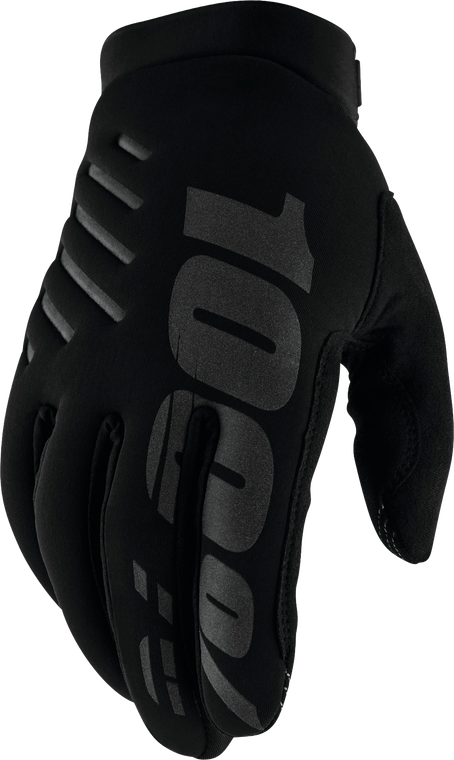 100% - Brisker Youth Gloves Black Lg - 10004-00002