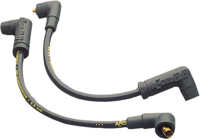 Accel - Suppression Core Wire Set 8.8mm Black - 172071K
