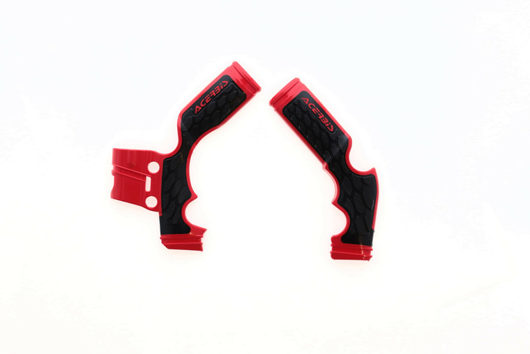Acerbis - X-grip Frame Guard Ktm/hus Red/black - 2688761018