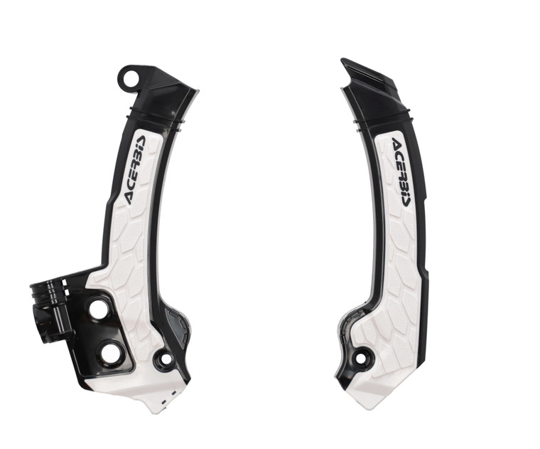 Acerbis - X-grip Frame Guard Hus Black/white - 2979601007