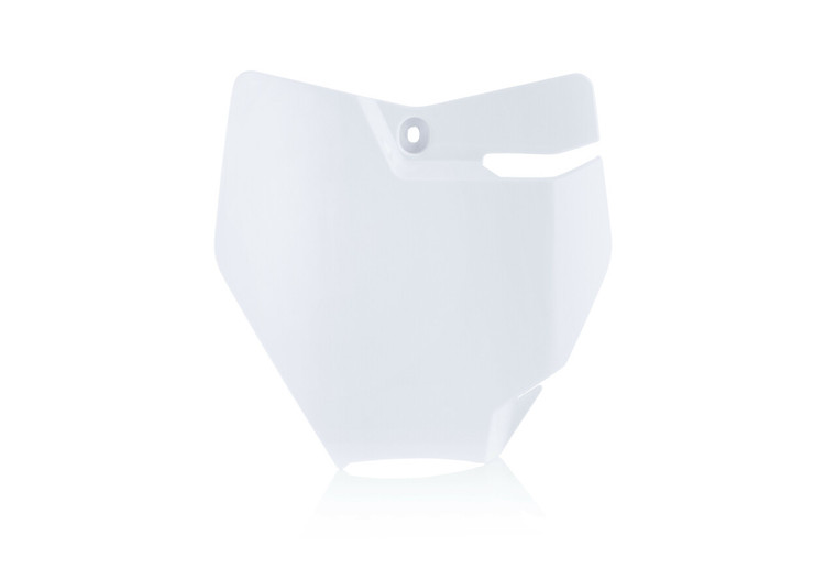 Acerbis - Front Number Plate White - 2449406811