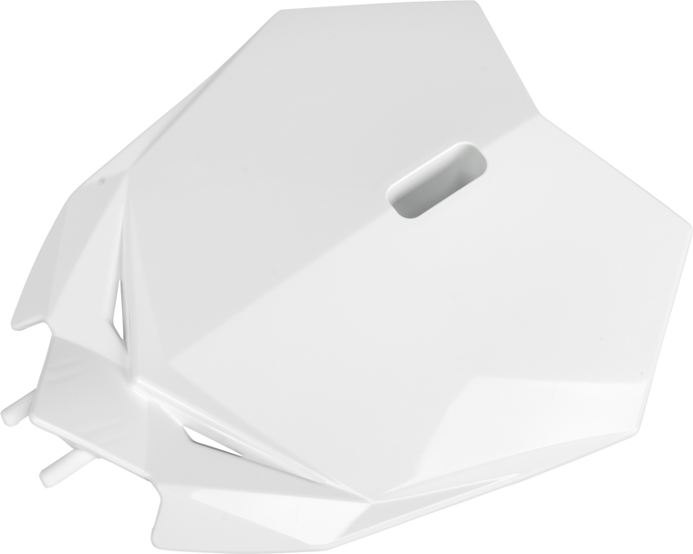 Acerbis - Front Number Plate Beta White - 2936330002