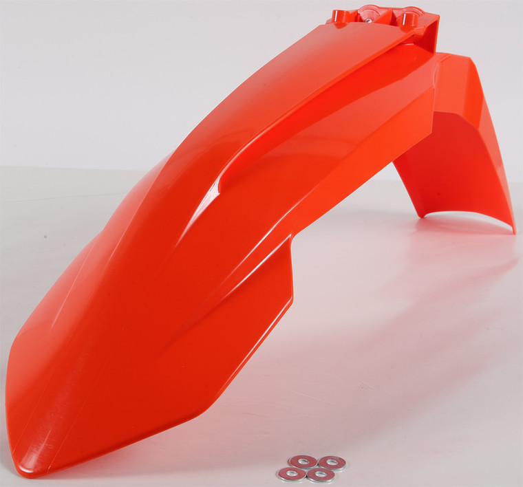 Acerbis - Front Fender Orange - 2421115226