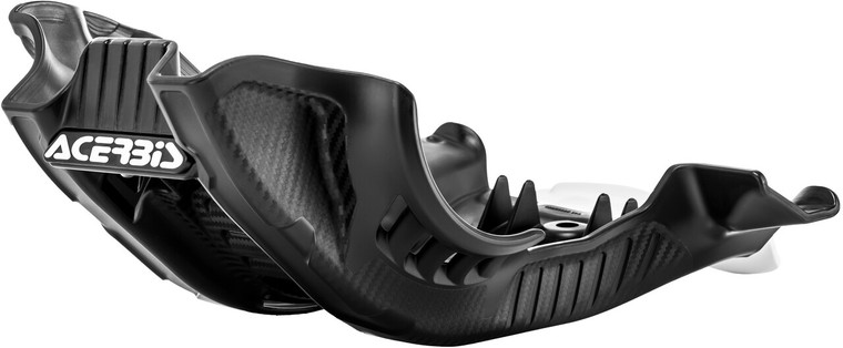 Acerbis - Skid Plate W/linkage Guard Black/white - 2736371007