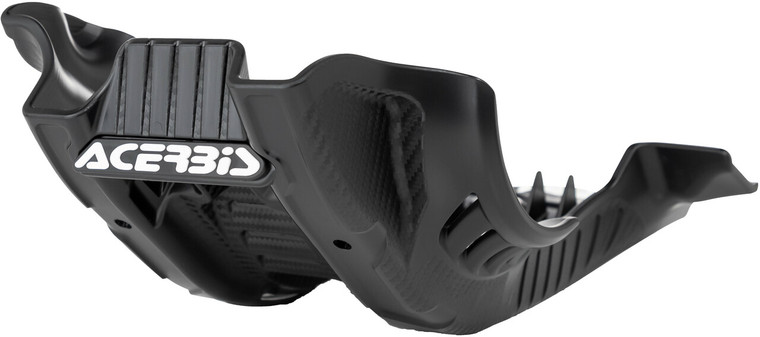 Acerbis - Skid Plate W/linkage Guard Black/white - 2791651007