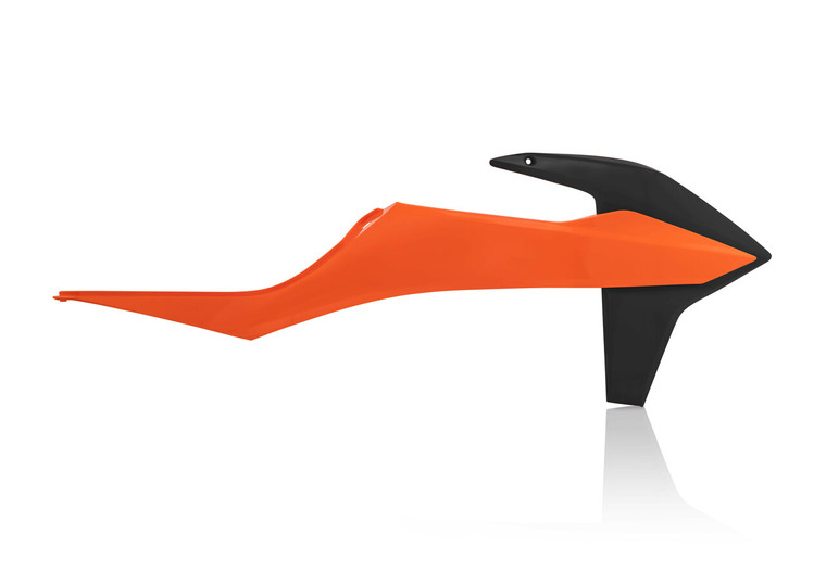 Acerbis - Radiator Shroud Orange/black - 2726515225