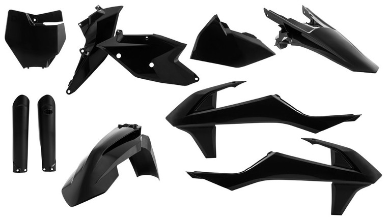 Acerbis - Full Plastic Kit Black - 2421060001