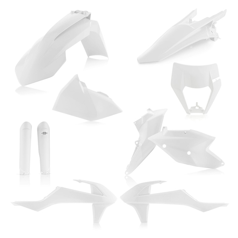 Acerbis - Full Plastic Kit White - 2733420002