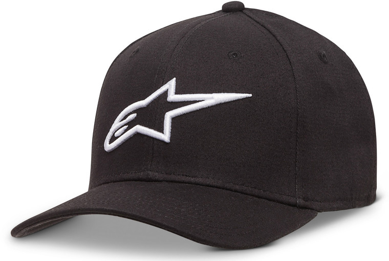 Alpinestars - Curve Hat Black/white Sm/md - 1017-81010-1020-S/M
