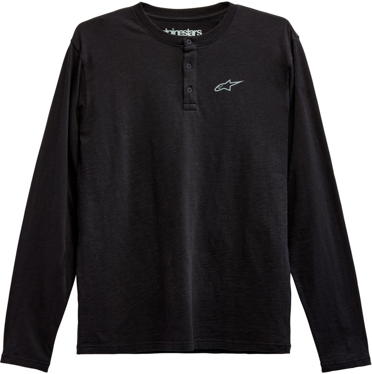 Alpinestars - Ls Gravel Henley Black 2x - 1213-71200-10-XXL