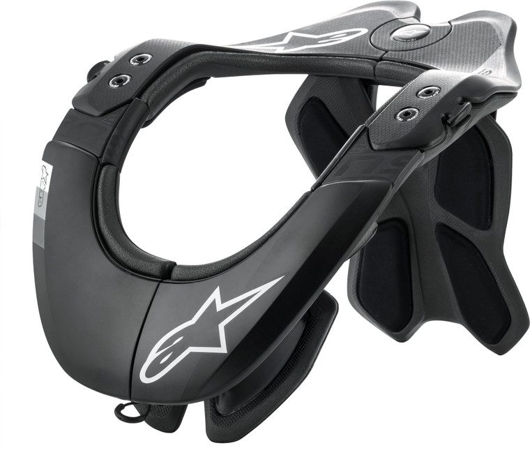 Alpinestars - Bns Tech-2 Neck Support Black/cool Grey Xs-md - 6500019-105-XS/M