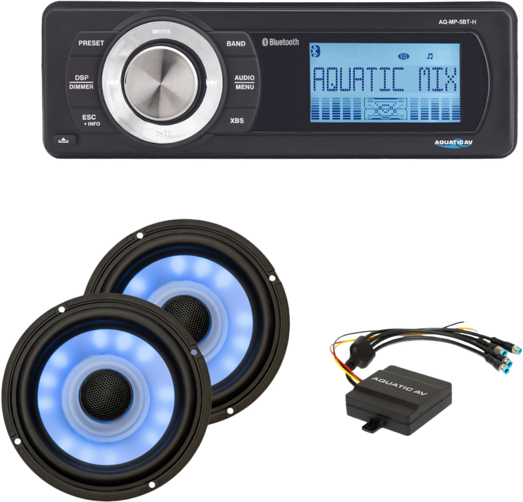 Aquatic Av - Ultra Rgb And Stereo Kit `98-13 Flt/flh - HK104