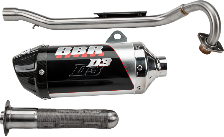 Bbr - D3 Exhaust System Hon - 240-HXR-5031