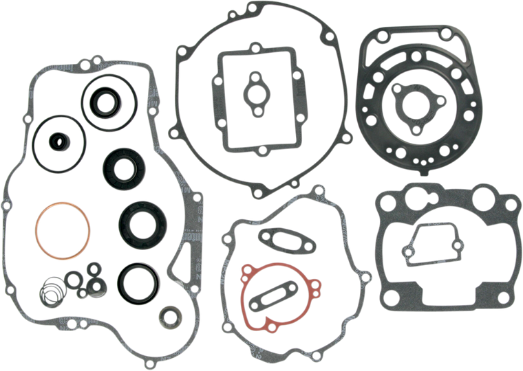 Moose Racing - Motor Gasket Kit with Seal - Complete Gasket and Oil Seal Kit - 811458MSE