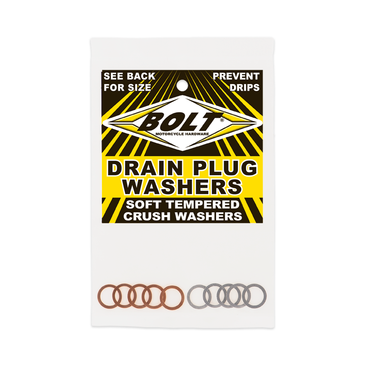 Bolt - Banjo Crush Washers 10mm 10/pk 5 Aluminum & 5 Copper - DPWM10.145-10