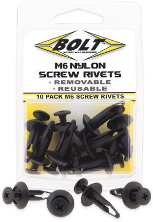 Bolt - M6 Screw Rivet Kit 10/pk - 2005-6SCRW