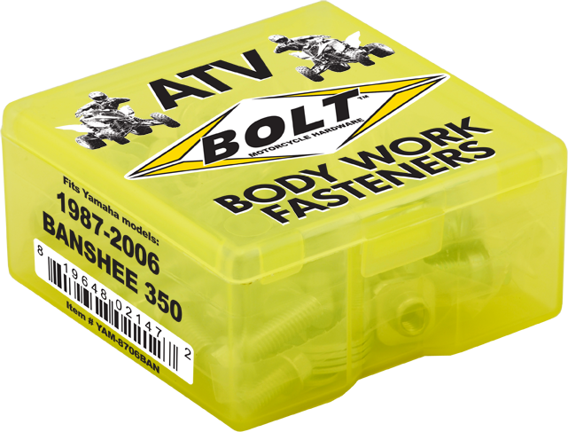 Bolt - Body Work Fastener Kit Atv - YAM-8706BAN