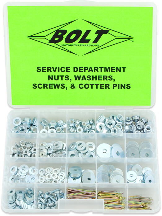 Bolt - Nut/washer/cotter Pins Kit - SVCNWSC