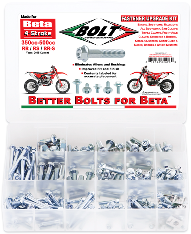 Bolt - Pro-pack Beta 4stk Rr/rr-s/rs - BTPP-4T Bolt - Pro-pack Beta 4stk Rr/rr-s/rs - BTPP-4T