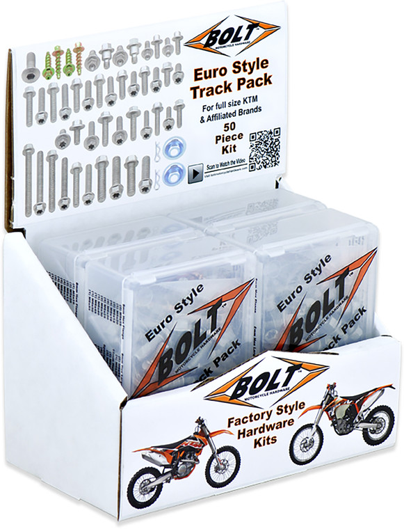Bolt - Euro Style Track Pack Ii 6/pk Display - 2004-6EU