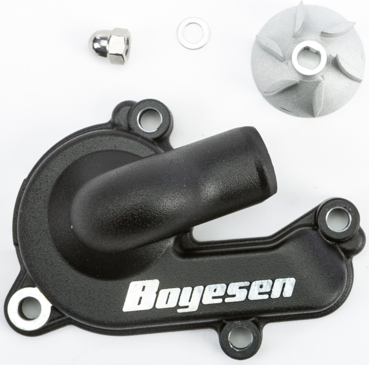 Boyesen - Waterpump Cover & Impeller Kit Black - WPK-44AB