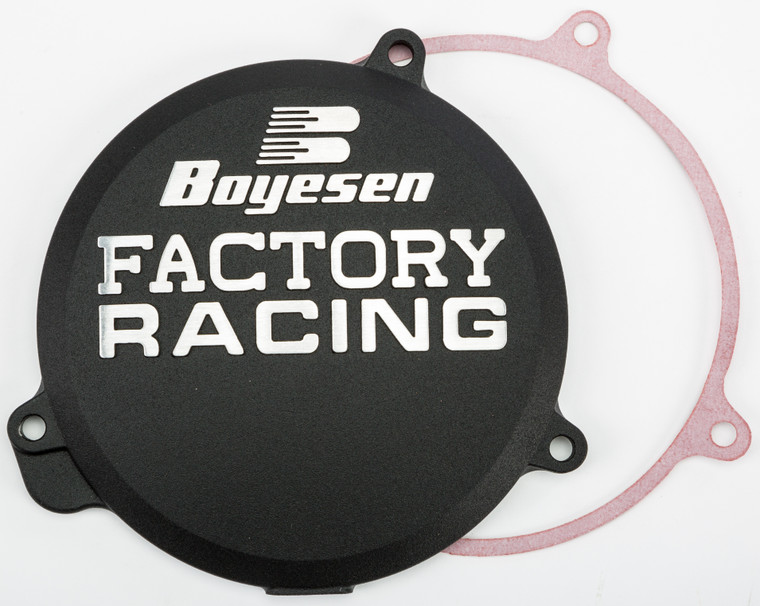 Boyesen - Factory Racing Ignition Cover Yam Pw50 Black - SC-3PWB