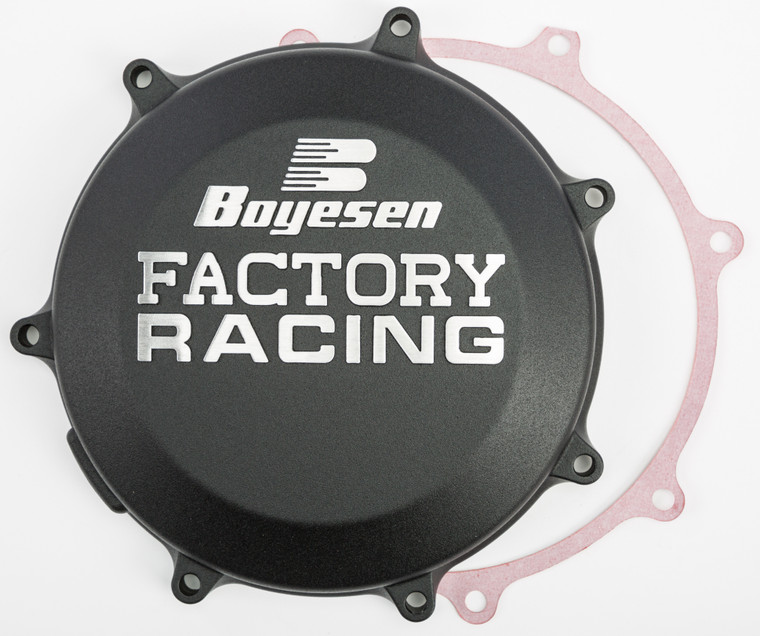 Boyesen - Factory Racing Clutch Cover Kaw Black - CC-18CB