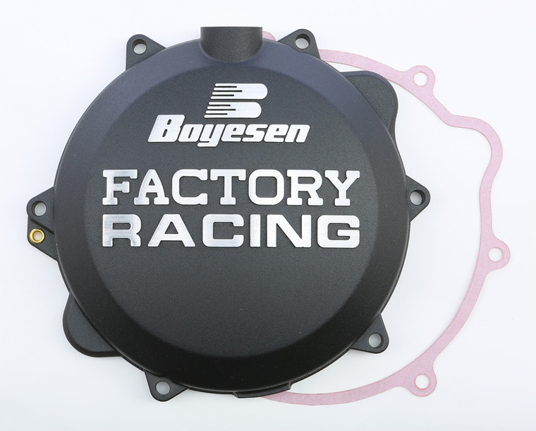 Boyesen - Factory Racing Clutch Cover Black - CC-42AB