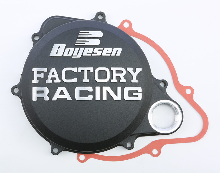 Boyesen - Factory Racing Clutch Cover Black - CC-07AB Boyesen - Factory Racing Clutch Cover Black - CC-07AB