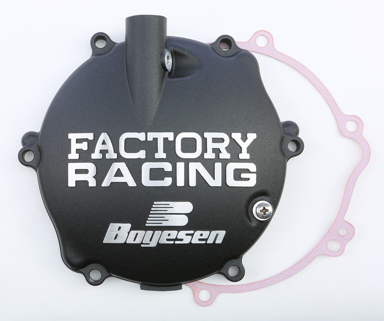 Boyesen - Factory Racing Clutch Cover Black - CC-31B Boyesen - Factory Racing Clutch Cover Black - CC-31B