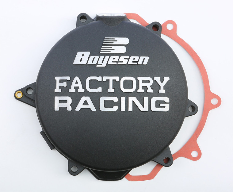 Boyesen - Factory Racing Clutch Cover Black - CC-44B Boyesen - Factory Racing Clutch Cover Black - CC-44B