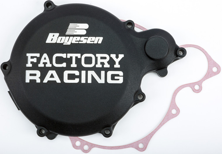 Boyesen - Factory Racing Clutch Cover Black - CC-32B Boyesen - Factory Racing Clutch Cover Black - CC-32B