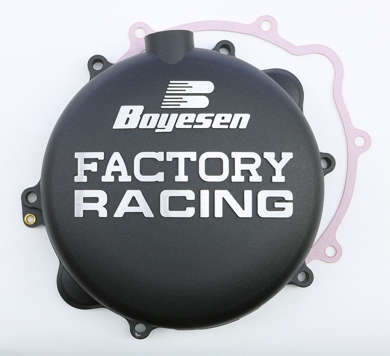 Boyesen - Factory Racing Clutch Cover Black - CC-42B