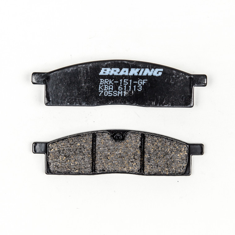 Braking - Brake Pad Set Semi-metallic - 705SM1