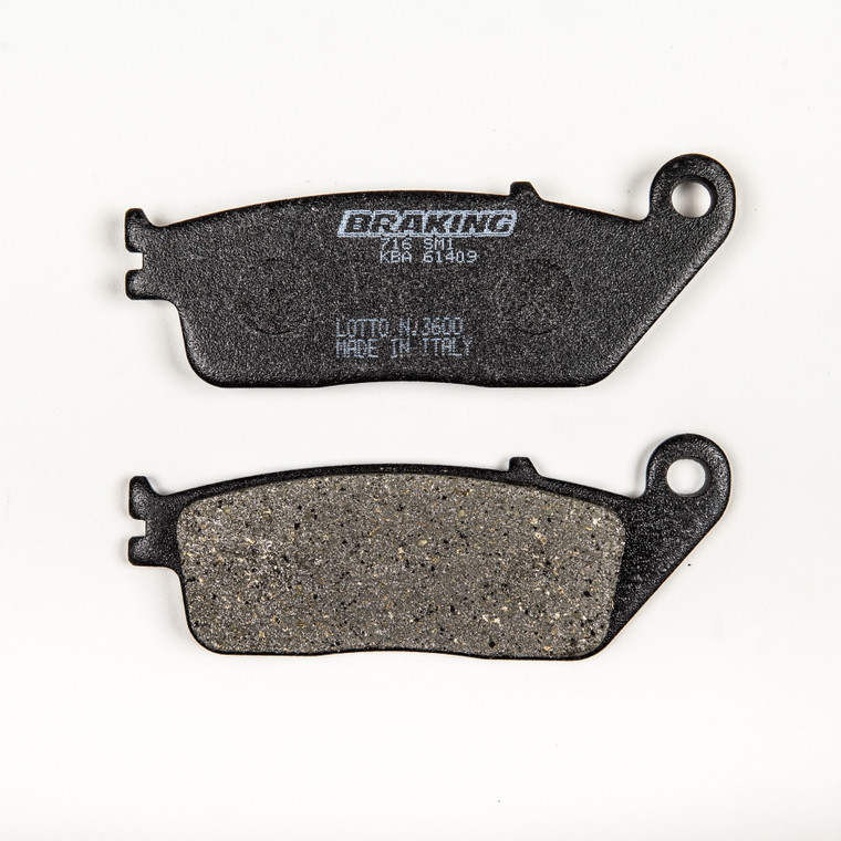 Braking - Brake Pad Set Semi-metallic - 716SM1