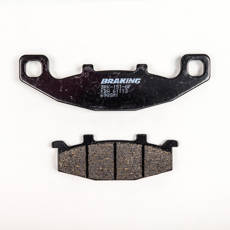Braking - Brake Pad Set Semi-metallic - 698SM1
