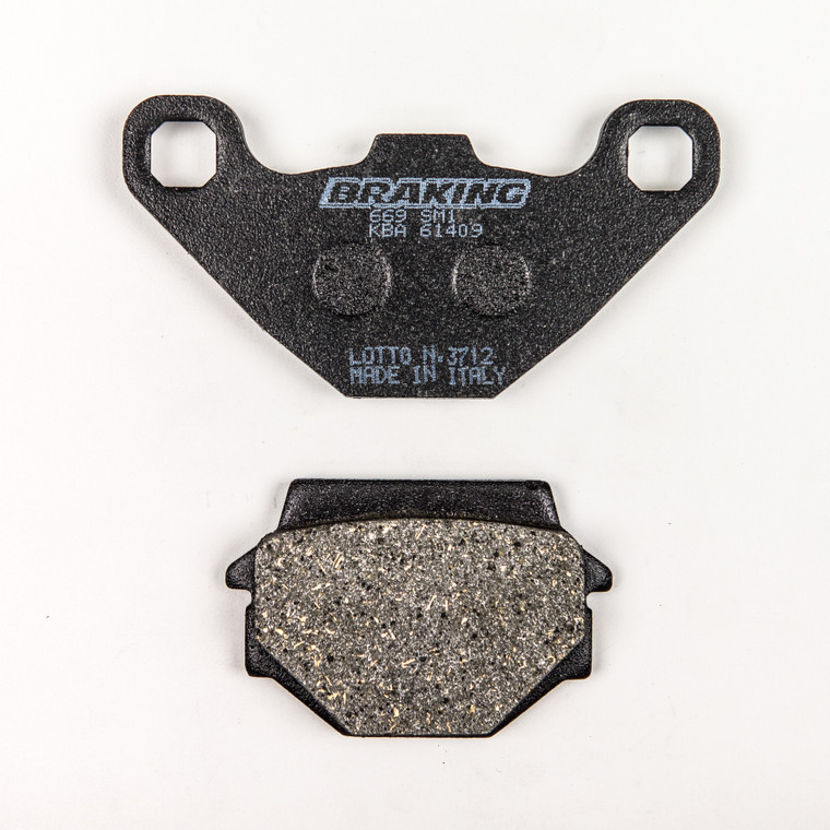 Braking - Brake Pad Set Semi-metallic - 669SM1