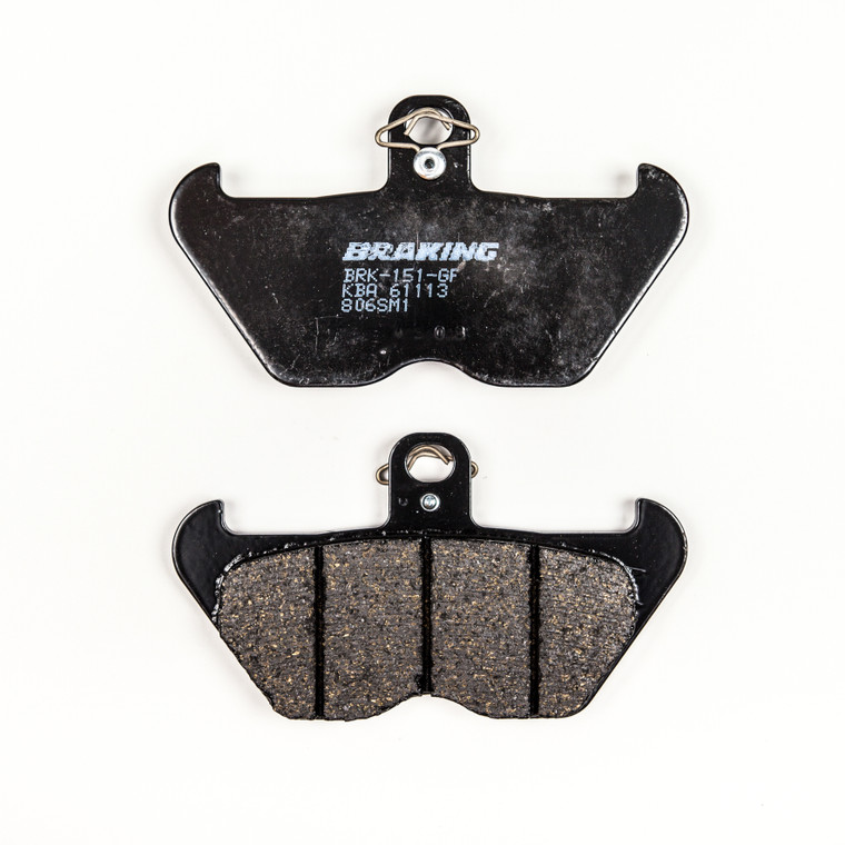 Braking - Brake Pad Set Semi-metallic - 806SM1